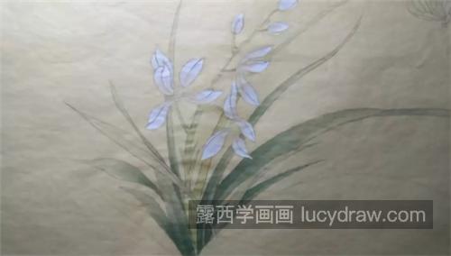 蝴蝶和兰花怎么画？具体的工笔画步骤有哪些？