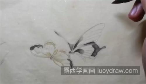 蝴蝶和兰花怎么画？具体的工笔画步骤有哪些？