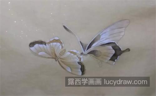 蝴蝶和兰花怎么画？具体的工笔画步骤有哪些？