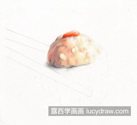 苦瓜酿肉怎么画？美食彩铅画步骤有几步？