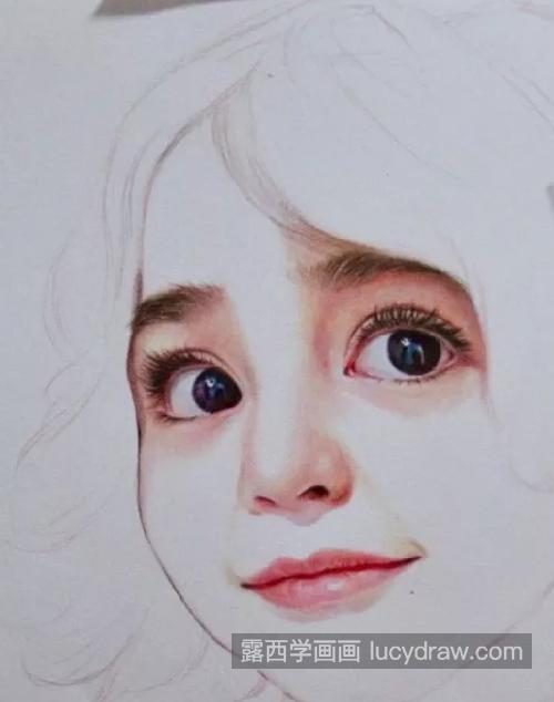 大眼睛女孩怎么画？女孩的绘画步骤有哪些？