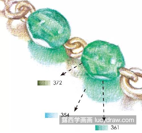 绿耳环怎么画？耳环的详细绘画步骤有哪些？