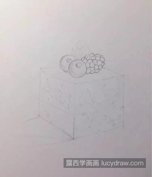 小蛋糕怎么画？覆盆子蛋糕的彩铅步骤有哪些？