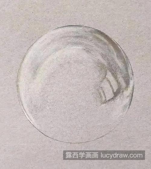 玻璃弹珠怎么画？如何画写实彩铅画？