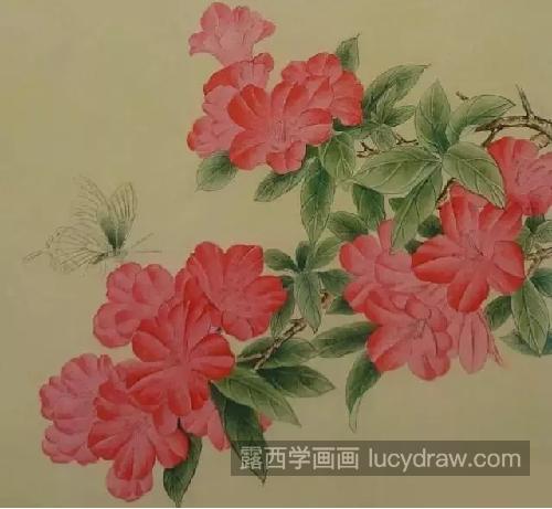 杜鹃花怎么画？上色步骤有哪些？