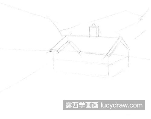 山间小屋怎么画？具体的绘画步骤有几步？