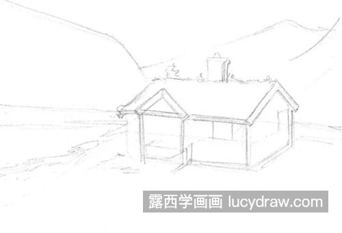 山间小屋怎么画？具体的绘画步骤有几步？