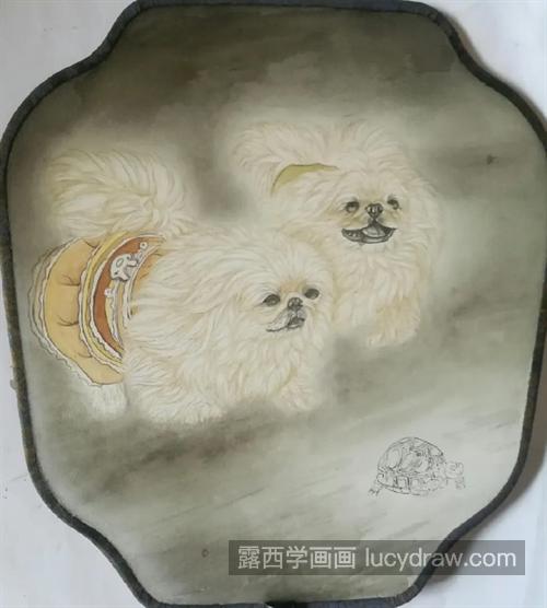 北京犬怎么画？京巴狗的图文步骤有哪些？