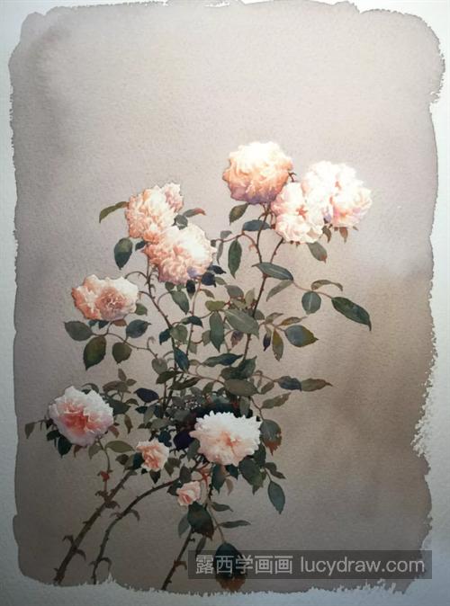 玫瑰花怎么画？如何画出英伦风格？