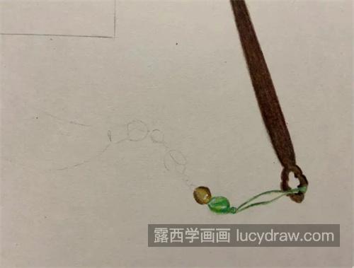 荷花团扇怎么画？如何画小暑小画？