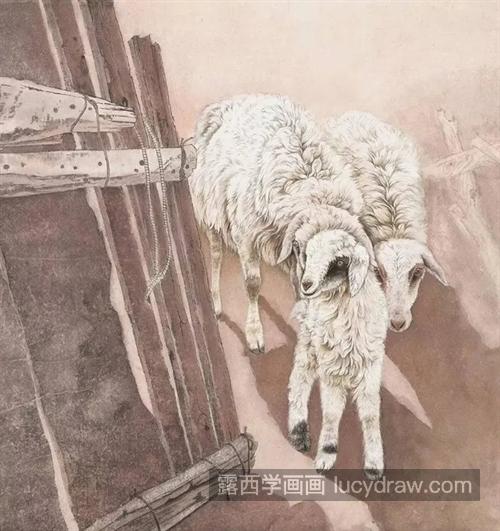 绵羊怎么画？有哪些绘画步骤？