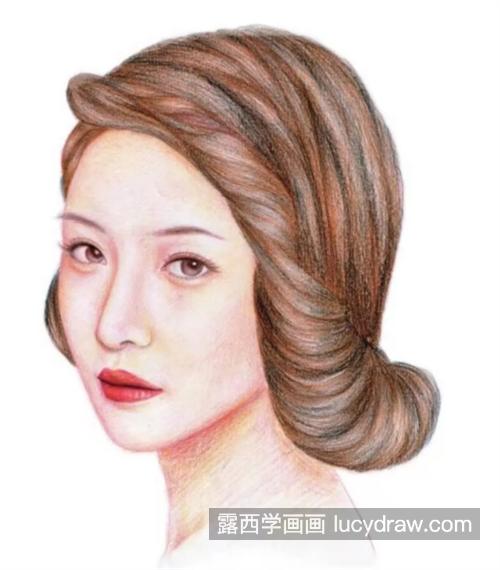 玫瑰花女人怎么画？详细的步骤有几步？