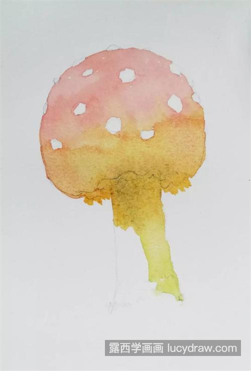 小蘑菇怎么画？有哪些绘画步骤？