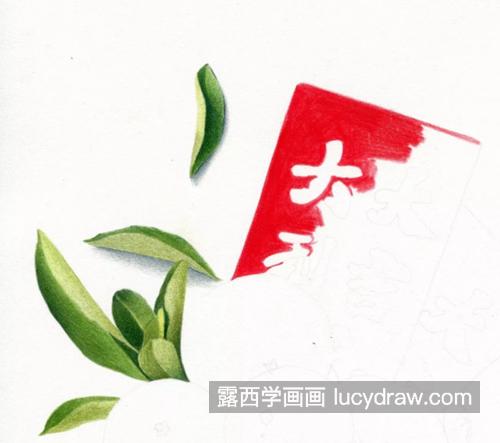 橘子怎么画？如何画大吉大利？