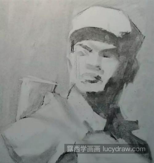 石膏军人怎么画？素描教程是什么？