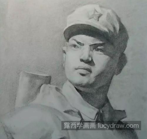 石膏军人怎么画？素描教程是什么？