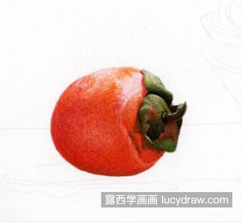 红柿子怎么画？有哪些绘画步骤？
