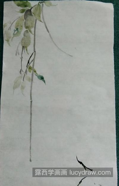 掉落的荔枝怎么画？详细的绘画教程是什么？