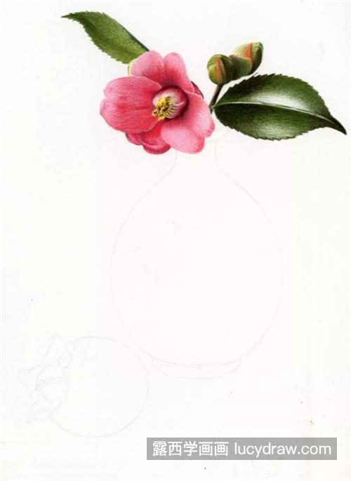 山茶柿子怎么画？详细的绘画步骤有几步？