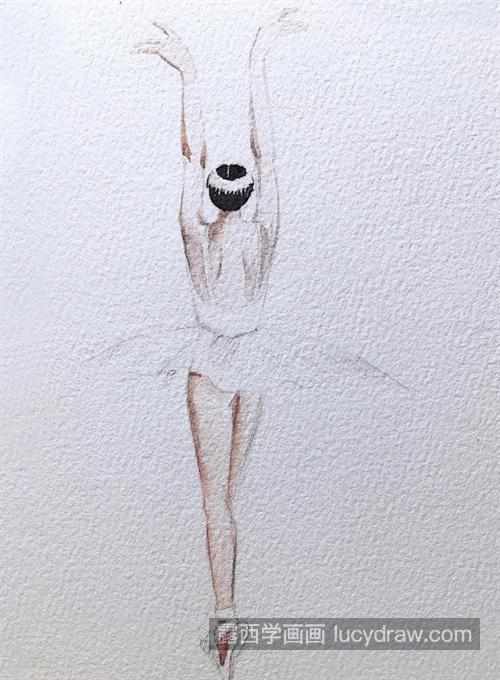 跳芭蕾舞的女孩怎么画？如何用水花制造画面气氛？