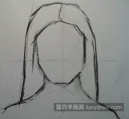 长发美女怎么画？如何刻画人物五官？