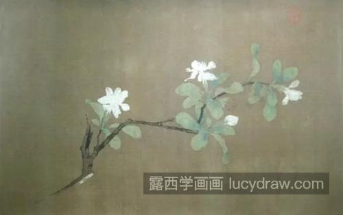 栀子花怎么画？简单的工笔画法是什么？