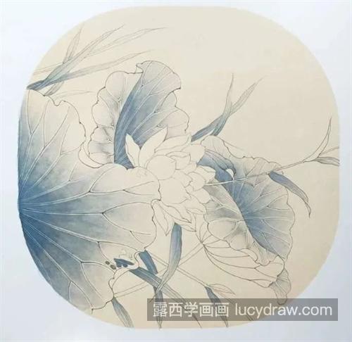 白荷花怎么画？它的工笔绘画流程是什么？