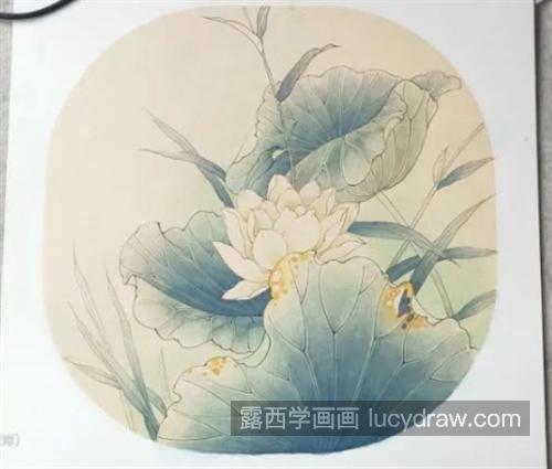 白荷花怎么画？它的工笔绘画流程是什么？