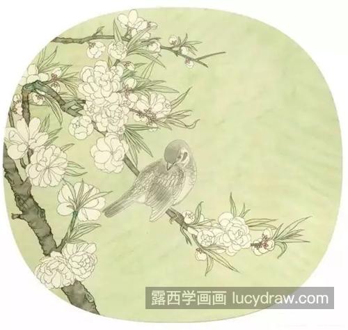 桃花小鸟怎么画？详细的绘画步骤有哪些？