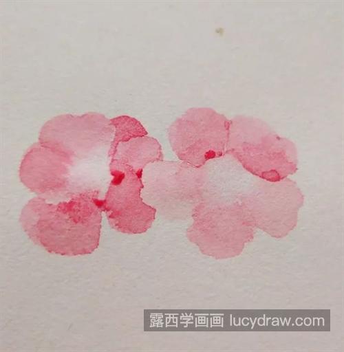 粉色花朵怎么画？如何画的清新明亮？