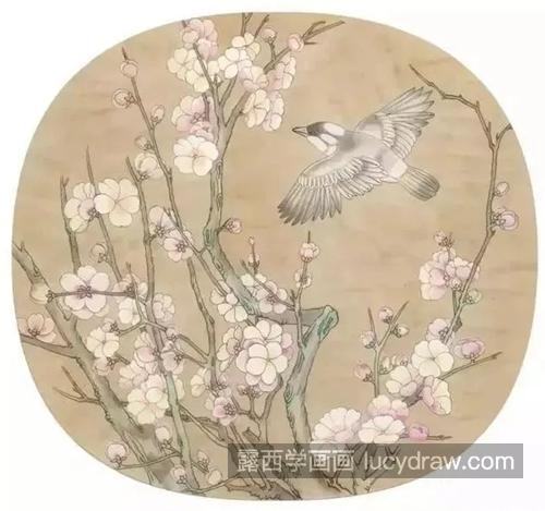 梅花和小鸟怎么画？具体的绘画步骤有几步？