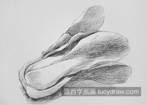 小白菜怎么画？海东青的素描画法是什么？