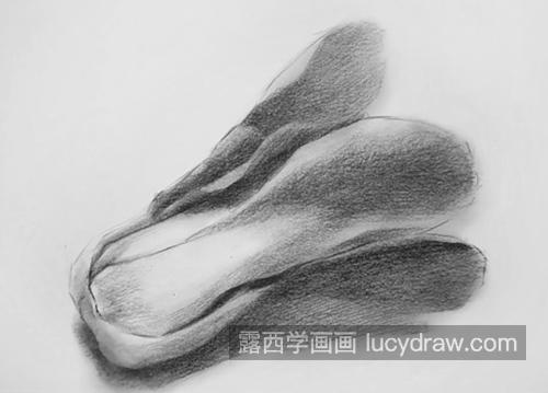 小白菜怎么画？海东青的素描画法是什么？