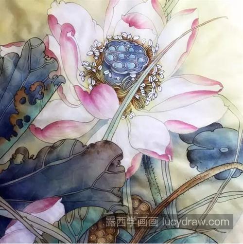 蜻蜓荷花怎么画？有哪些绘画步骤？