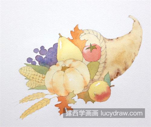 水果蔬菜怎么画？有哪些绘画步骤？