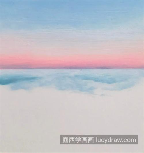 云海怎么画？油画画法是什么？