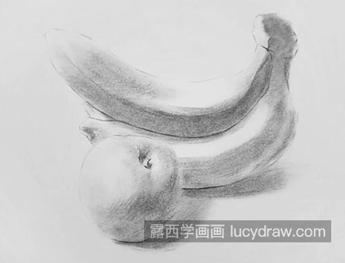 苹果香蕉怎么画？水果的素描教程是什么？