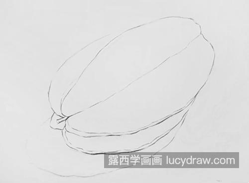 杨桃怎么画？五敛子的素描画法是什么？