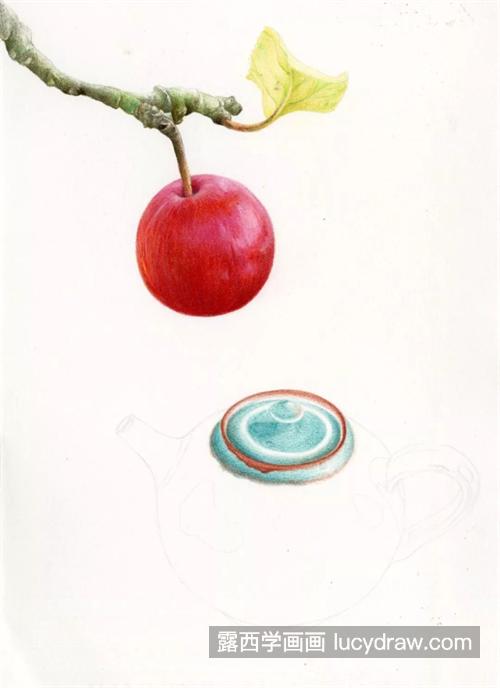 苹果和茶壶怎么画？有哪些绘画步骤？