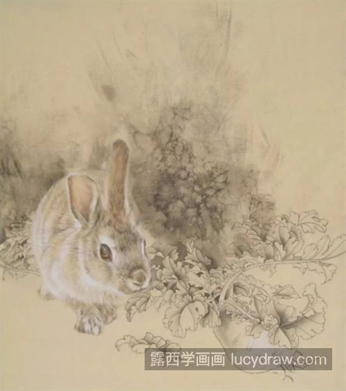 兔子吃萝卜怎么画？详细的绘画流程是什么？