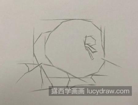 蛇果怎么画？红元帅的素描画法是什么？