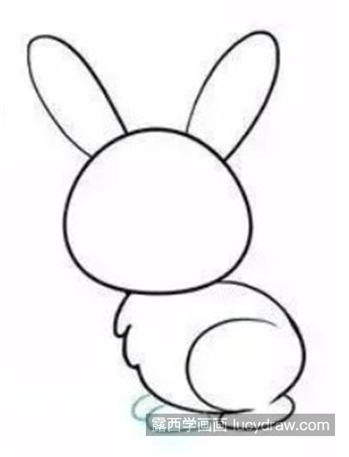 可爱卡通的小兔子教程 简单彩色的小兔子怎么画