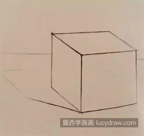 简单的素描正方体教程 怎样画好一个素描正方体