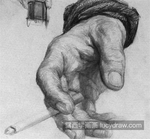 男性不同手势及画法教程 不同角度手势怎样刻画