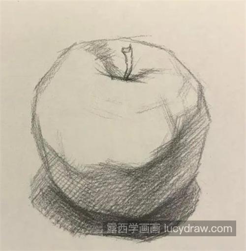 素描苹果怎么画 素描苹果带步骤教程