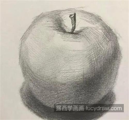 素描苹果怎么画 素描苹果带步骤教程