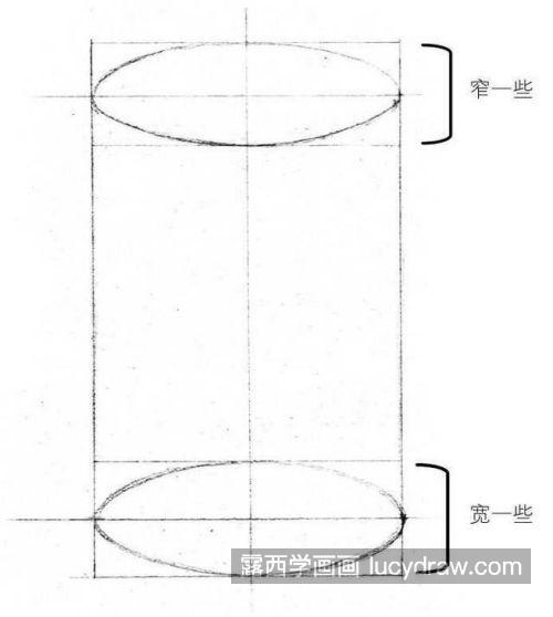 简单的素描石膏圆柱体怎么画 素描石膏圆柱体画法步骤