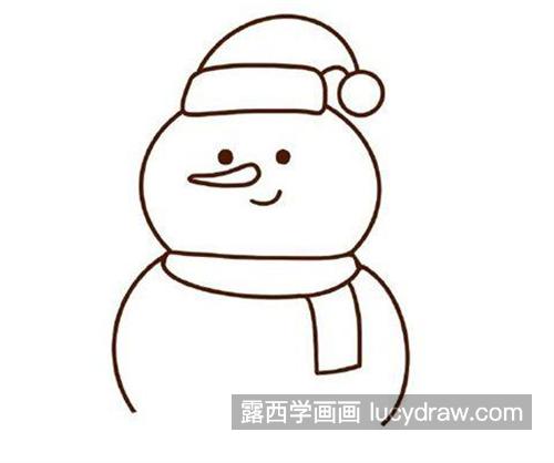 雪人的简笔画怎么画 可爱漂亮的雪人绘画技巧及步骤