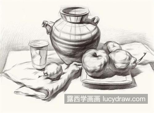 结构静物素描怎么画 静物结构素描新手入门级教程