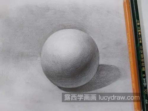 简单的素描球体怎么画 简单的素描球体绘画教程